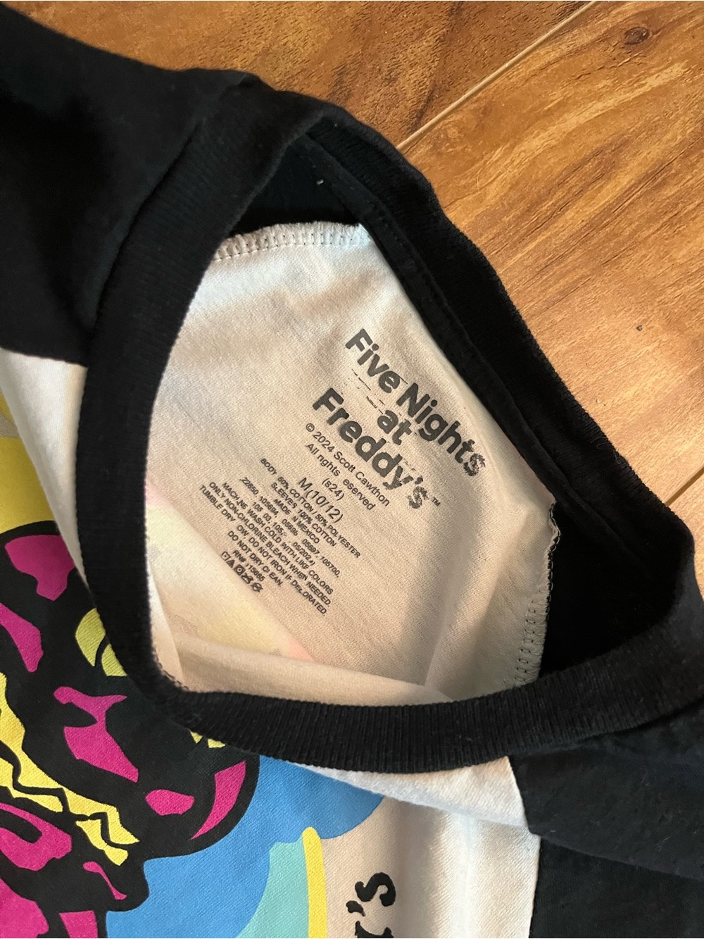 FNAF Game Over Raglan Tee - Picture 6 of 9